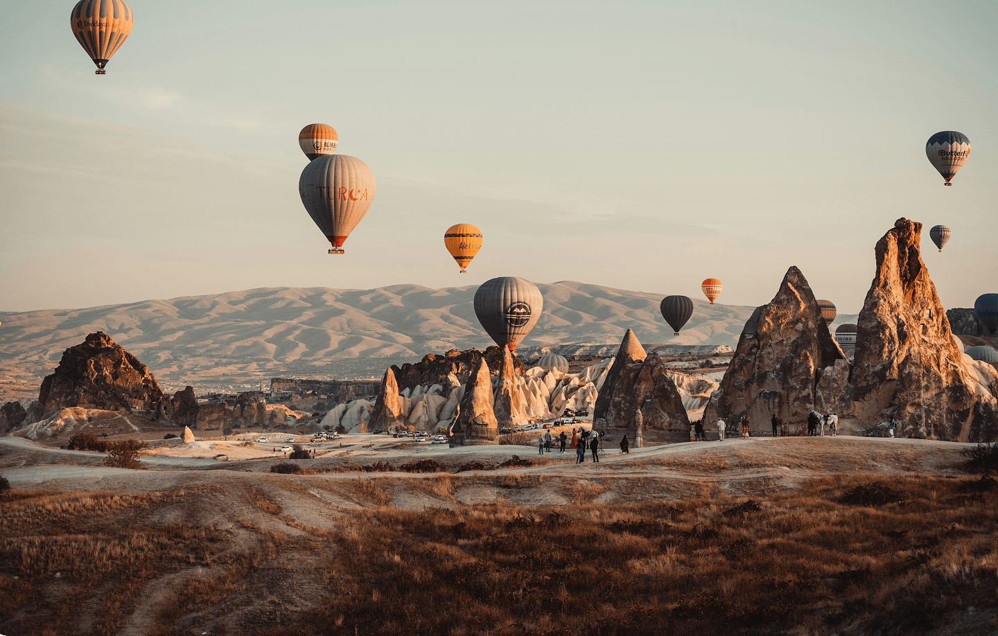 Paisaje inspirador de fondo para la sección principal
